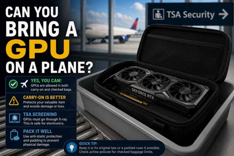 Can You Bring a GPU on a Plane?