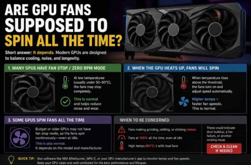 Are GPU Fans Supposed to Spin All the Time? Full 2026 Guide
