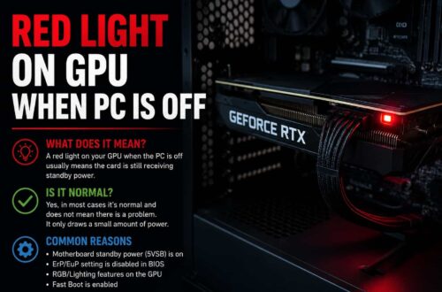 Seeing A Red Light On Gpu When Pc Is Off? Read This First