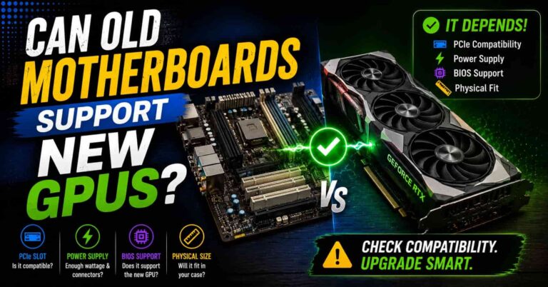 Can Old Motherboards Support New GPUs?