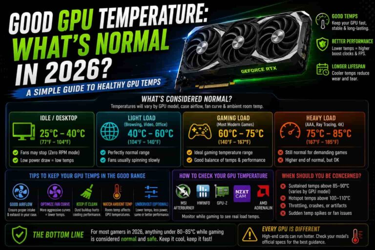 Good GPU Temperature: What's Normal in 2026?