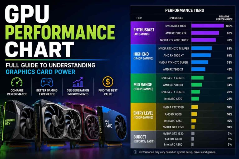GPU Performance Chart: Full Guide to Understanding Graphics Card Power