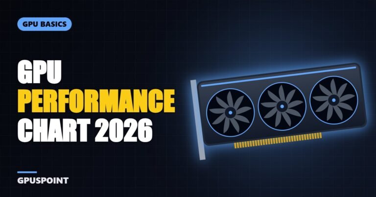 GPU Performance Chart 2026: Tiers, Specs and Prices