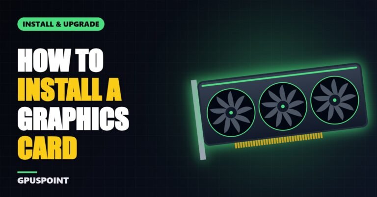 How to Install a Graphics Card (Upgrade or Replace a GPU)